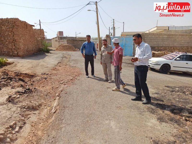 بازدید سرپرست فرمانداری از پروژه های بنیاد مسکن در بخش های مرکزی، عنبر و گلگیر شهرستان مسجدسلیمان