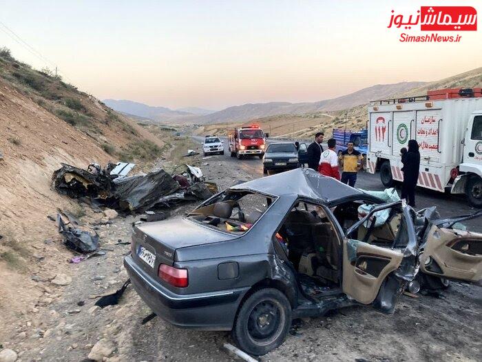 هشت کشته و زخمی در تصادف محور مسجدسلیمان به اهواز