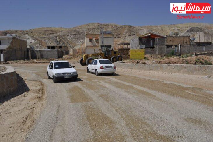 عملیات تسطیح و زیرسازی مسیر دسترسی هشت بنگله به مالجونکی توسط شهرداری مسجدسلیمان اجرا شد