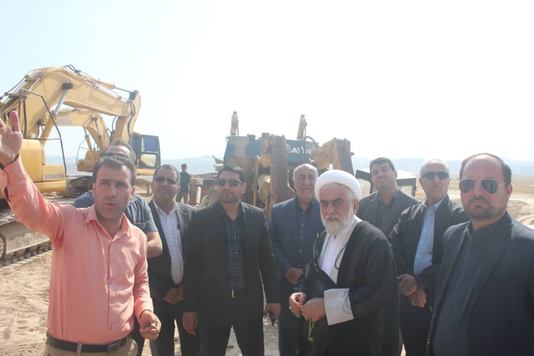 بازدید میدانی سرپرست فرمانداری شهرستان مسجدسلیمان از روند پیشرفت فیزیکی جاده میانبر اهواز – مسجدسلیمان