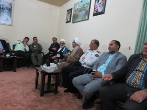 دیدار سرپرست فرمانداری مسجدسلیمان به همراه جمعی از مسئولین و مدیران شهرستان با امام جمعه مسجدسلیمان