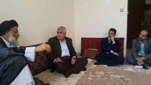دیدار دکتر علیرضا ورناصری با نماینده ولی فقیه استان خوزستان آیت الله موسوی فرد