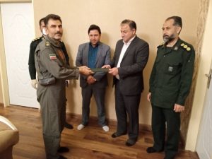 تقدیر فرماندار و اعضاء شورای تامین مسجدسلیمان از فرمانده و پرسنل پایگاه دوم رزمی شهید آسیایی هوانیروز شهرستان