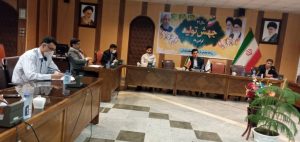 جلسه هماهنگی ستاد بازسازی زلزله و بانک های عامل شهرستان مسجدسلیمان برگزار شد