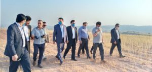 بازدید مدیرکل مخابرات استان خوزستان از نقاط مهم فاقد پوشش شبکه همراه و اینترنت در شهرستان مسجدسلیمان