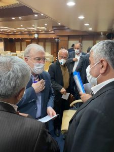 دیدار دکتر علیرضا ورناصری با وزیر بهداشت