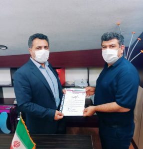 فرزند مسجدسلیمان به عنوان رئیس سبک های آزاد کاراته استان خوزستان منصوب شد