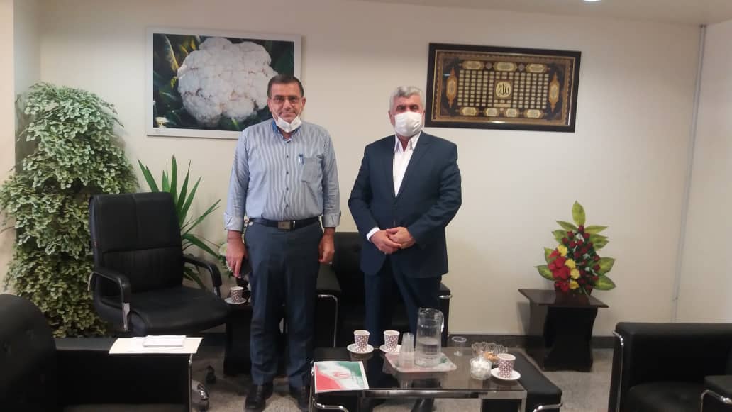 جلسه دکتر علیرضا ورناصری با رئیس سازمان جهاد کشاورزی استان خوزستان برگزار شد