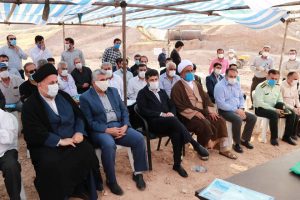 دو پروژه بزرگ آبخیزداری، صنعتی و تولیدی در شهرستان مسجدسلیمان کلنگ زنی شد