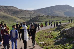 همایش پیاده روی خانوادگی در شهرستان  مسجدسلیمان برگزار شد