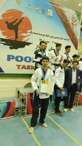 کسب مقام سوم مسابقات پومسه لیگ دسته یک کشور توسط ورزشکار مسجدسلیمانی