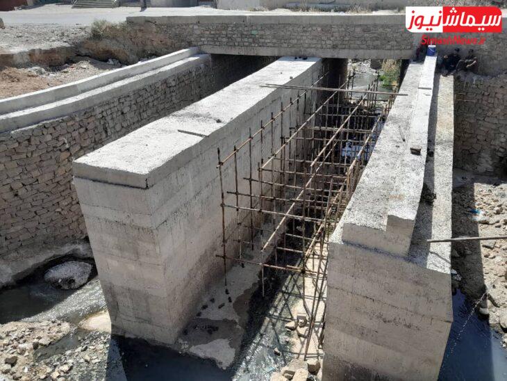 بازدید شهردار مسجدسلیمان از پروژه های بلوار دوم شهری و پل داریوش محمدی