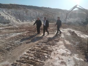 سرپرست فرمانداری از پروژه جاده کمربندی تمبی به میدان دانشگاه بازدید کرد