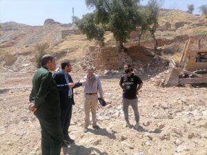 آغاز عملیات نخاله برداری منطقه آلوده به نشت نفت و گاز در منطقه پشت برج