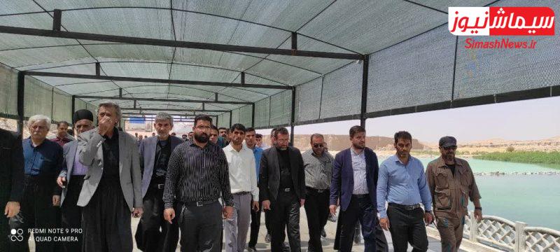 افتتاح و کلنگ زنی ۶ پروژه عمرانی، درمانی، زیرساختی و برق رسانی با اعتباری بالغ بر ۲۹ میلیارد تومان در شهرستان مسجدسلیمان