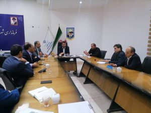 جلسه فرماندار مسجدسلیمان با سرمایه گذاران بخش خصوصی   