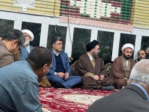 حضور شهردار و اعضای شورای شهر مسجدسلیمان در مراسم بزرگداشت حماسه ۹ دیماه   