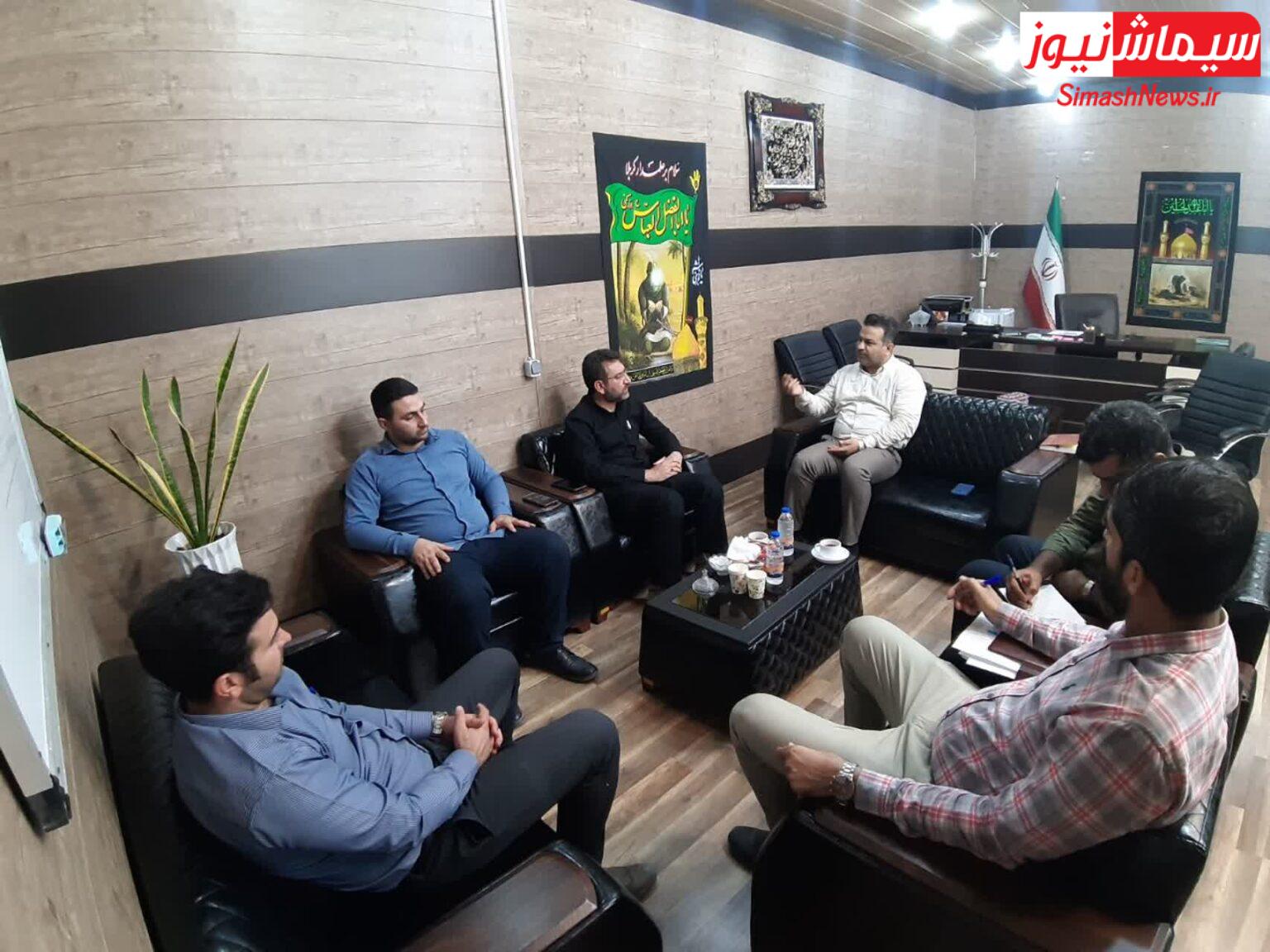 نشست شهردار با فرماندار شهرستان مسجدسلیمان در خصوص تپه رانشی دو راه بی بیان برگزار شد