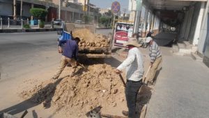 عملیات نخاله برداری سطح شهر توسط شهرداری مسجدسلیمان در حال انجام است