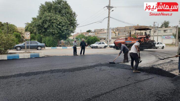 کاشت نخل تزئینی پالم در مسیر بلوار نمره یک به دوراهی بی‌بیان