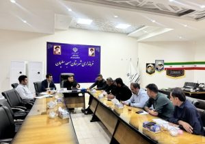 نشست بررسی و پیگیری پروژه‌های عمرانی شهری در مسجدسلیمان برگزار شد