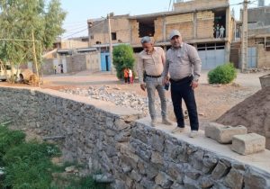 بازدید میدانی شهردار مسجدسلیمان از پروژه‌های عمرانی در حال اجرا