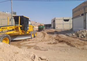 حرکت عمرانی شهرداری مسجدسلیمان در شهرک خودرویی سرعت گرفت