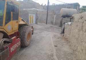 آغاز عملیات زیرسازی کوی شهید شکرالله راکی در منطقه نمره هشت