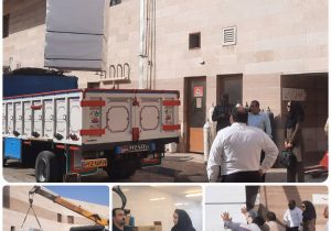 اختصاص یک دستگاه اتوکلاو ۵۰۰ لیتری به بیمارستان ۲۲ بهمن مسجدسلیمان