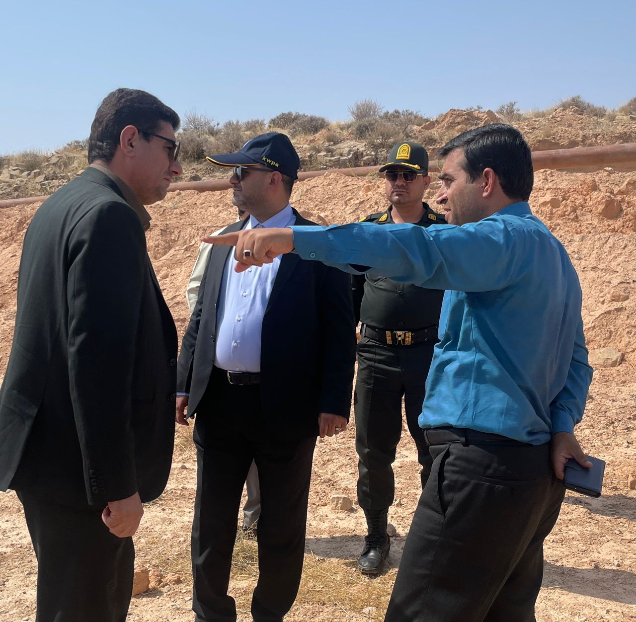 با پیگیری‌های دکتر جباری؛ مسئولان ارشد کشور و استان از تأسیسات آبرسانی شهید بهنام محمدی بازدید کردند