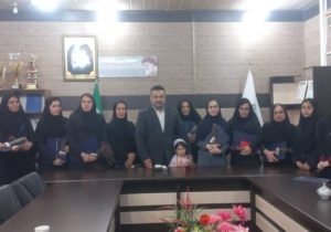 تجلیل از بانوان شاغل شهرداری مسجدسلیمان همزمان با ولادت حضرت زهرا(س)