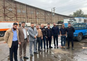 دیدار و تجلیل شهردار مسجدسلیمان از کارکنان حوزه حمل‌ونقل شهری به مناسبت هفته حمل‌ونقل