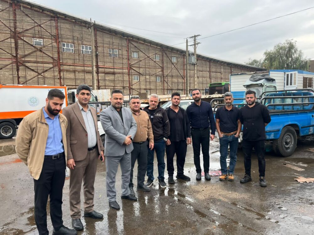 دیدار و تجلیل شهردار مسجدسلیمان از کارکنان حوزه حمل‌ونقل شهری به مناسبت هفته حمل‌ونقل