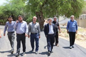 گزارش تصویری بازدید میدانی رییس و اعضای شورای اسلامی شهر مسجدسلیمان از پروژه های در حال اجرای شهرداری