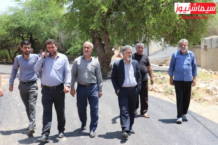 گزارش تصویری بازدید میدانی رییس و اعضای شورای اسلامی شهر مسجدسلیمان از پروژه های در حال اجرای شهرداری