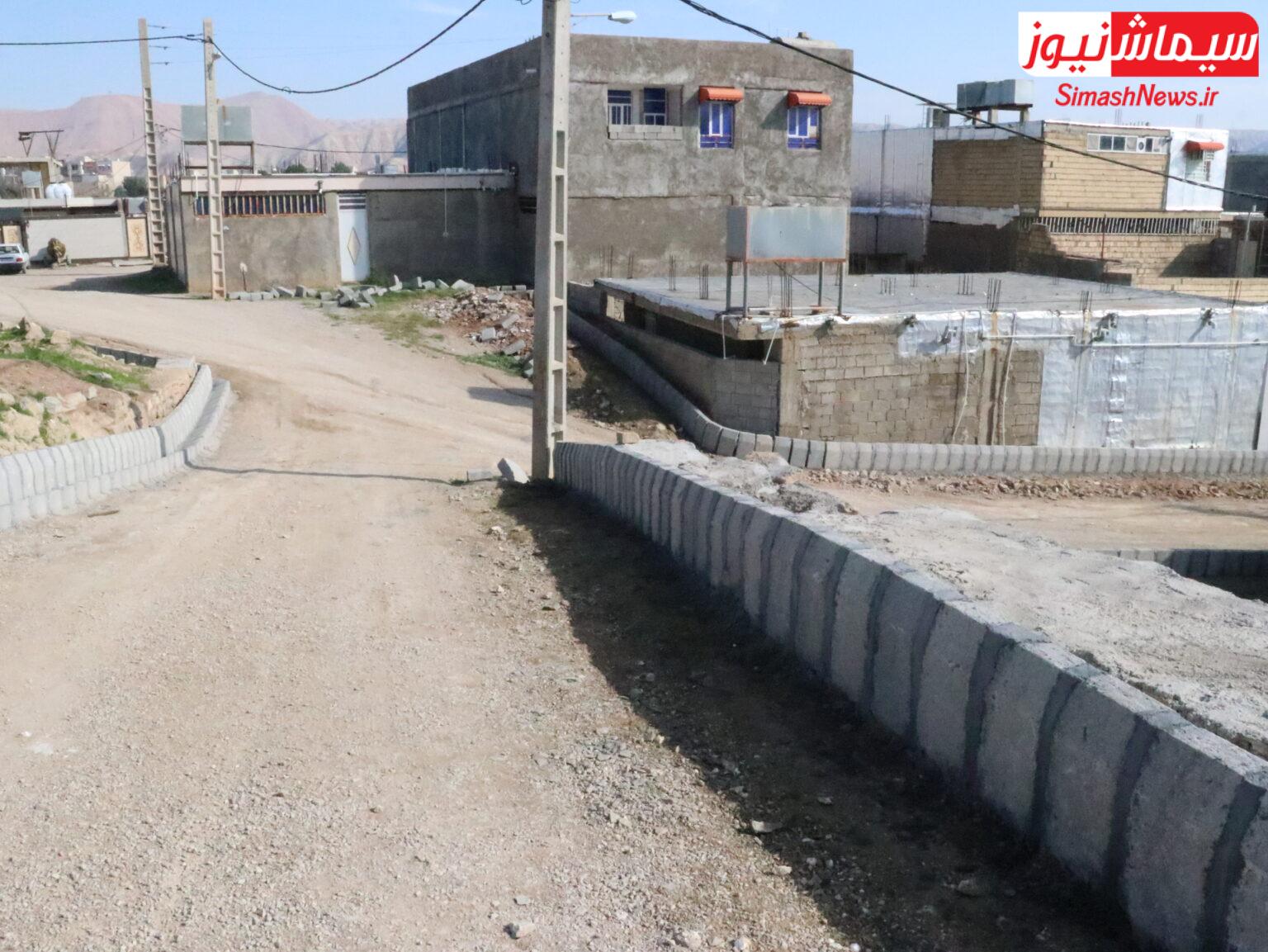 آغاز عملیات احداث حریم سازی و کانال آبهای سطحی شهرک سیمرغ