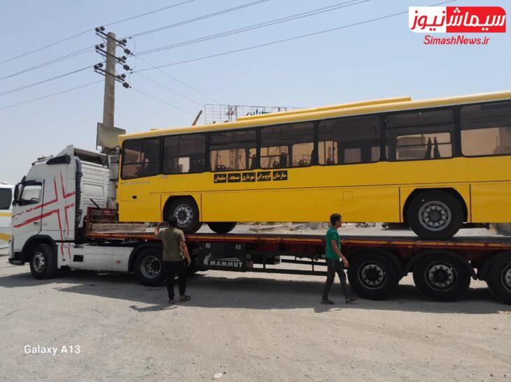 به زودی ۱۰ دستگاه اتوبوس به ناوگان شهری مسجدسلیمان اضافه می شوند