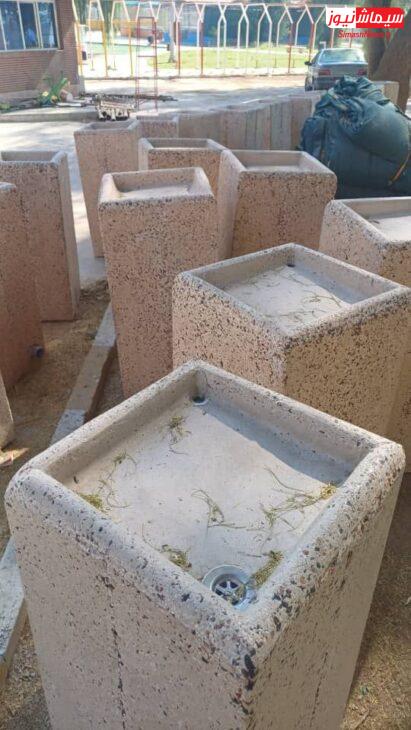 تجهیز پارک ها و بوستانهای سطح شهر مسجدسلیمان به آبخوری