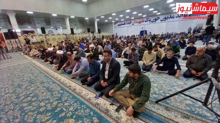 برگزاری مراسم پرفیض دعای کمیل توسط شهرداری مسجدسلیمان
