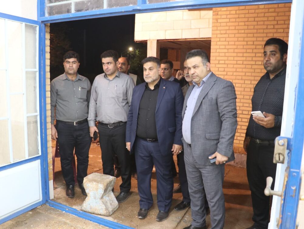 بازدید مشترک شهردار و فرماندار مسجدسلیمان از مرکز فنی و حرفه‌ای امام خمینی (ره)