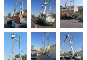 آغاز عملیات اجرایی کریدورهای ارتباطی شبکه توزیع برق مسجدسلیمان