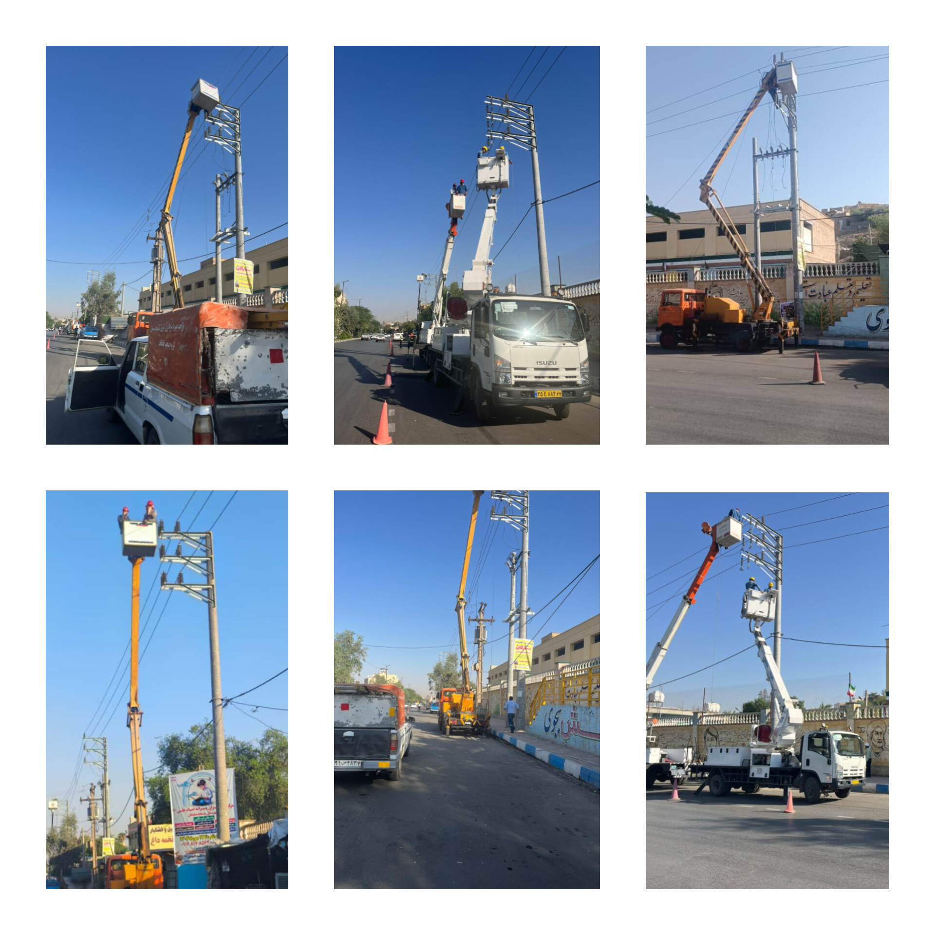 آغاز عملیات اجرایی کریدورهای ارتباطی شبکه توزیع برق مسجدسلیمان