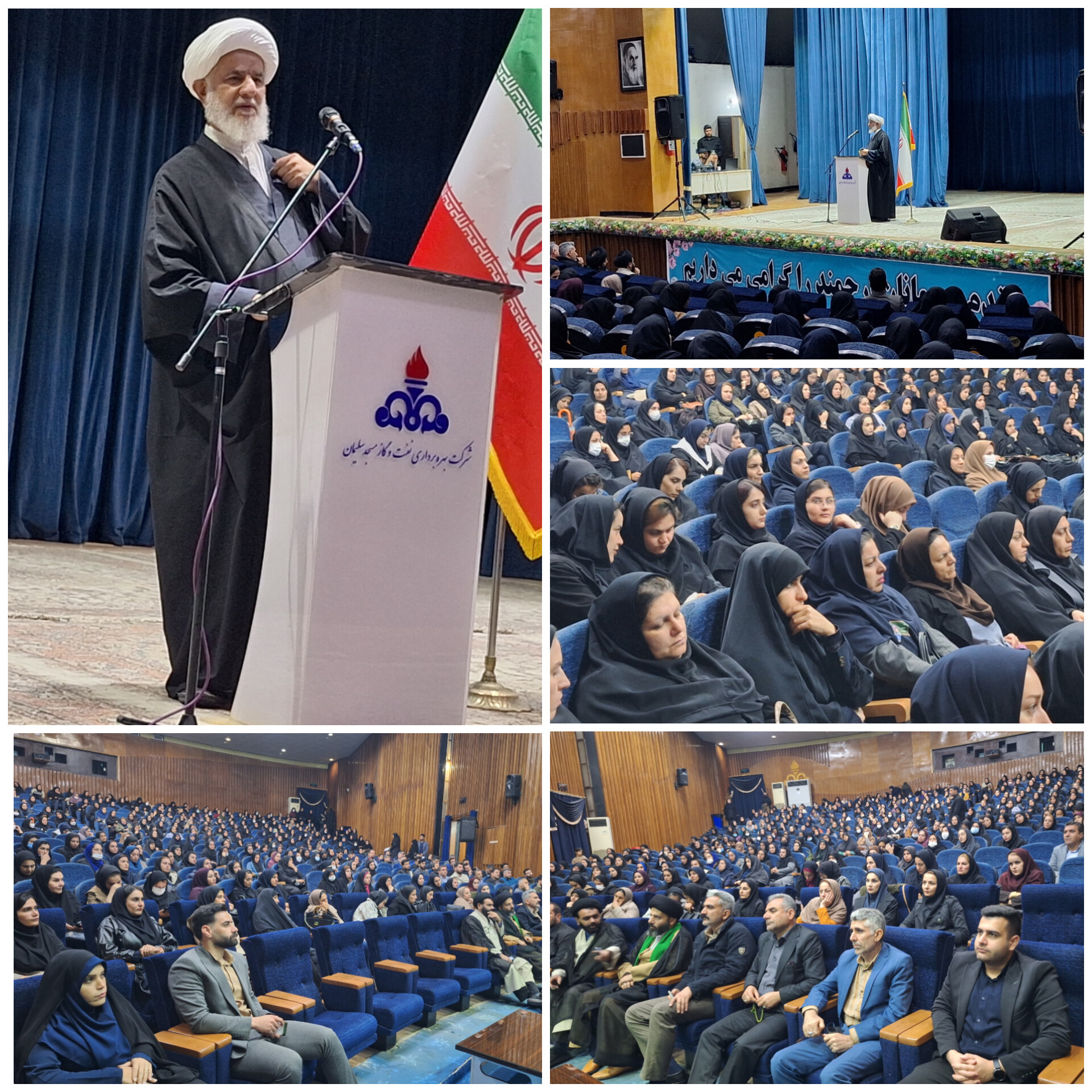 برگزاری نشست روشنگری جهاد تبیین با حضور چهره‌های مذهبی و آموزشی در مسجدسلیمان
