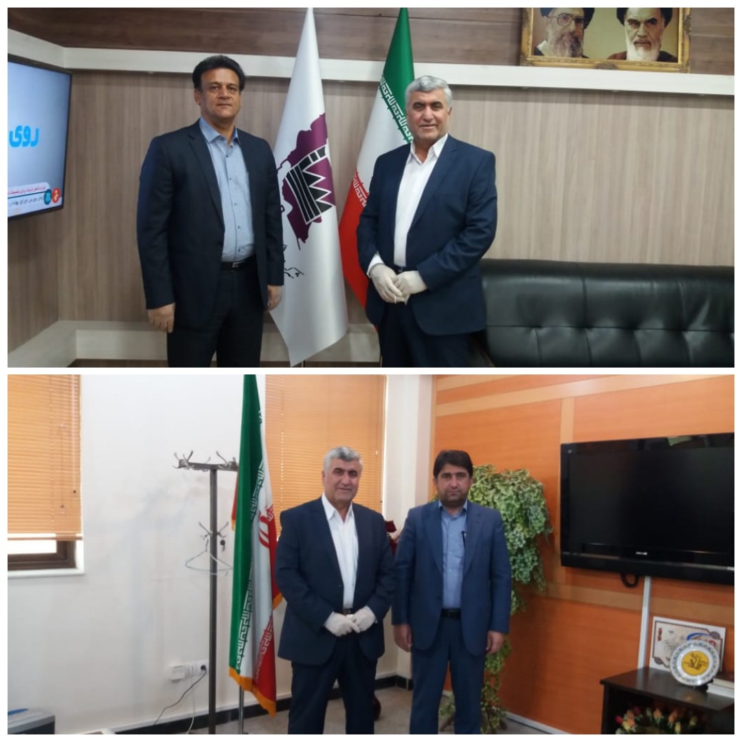 دیدار دکتر علیرضا ورناصری با رییس سازمان صمت (صنعت ، معدن و تجارت) استان خوزستان و مدیر عامل شرکت شهرک های صنعتی استان