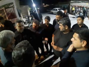 حضور محمد خسروی شهردار مسجدسلیمان و اعضای شورای اسلامی شهر در هیئت های عزاداری سطح شهر