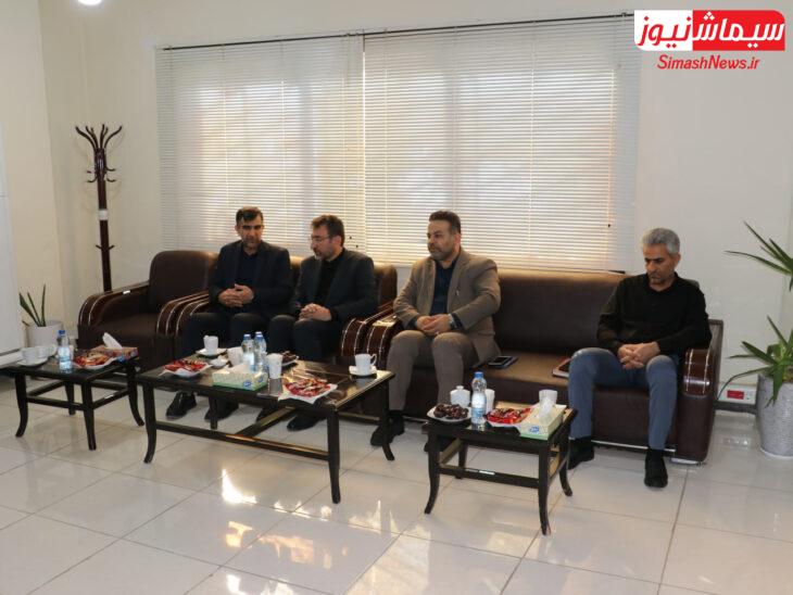 دیدار شهردار مسجدسلیمان با رئیس تامین اجتماعی مسجدسلیمان