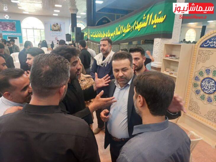 پیگیری مطالبات مردمی در مصلای نمازجمعه توسط شهردار مسجدسلیمان