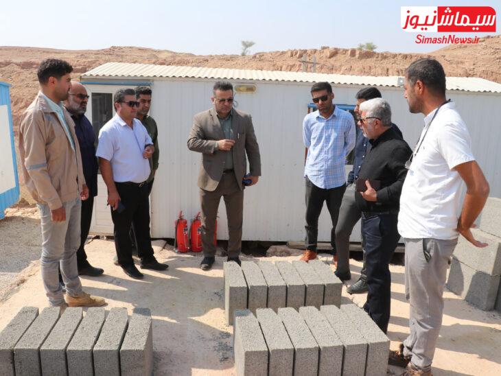 بازدید شهردار مسجدسلیمان و رئیس کمیسیون عمران شورای شهر از پروژه تعریض جاده فرودگاه