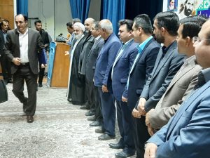 مراسم تجلیل از مدیران و کارمندان برتر ادارات مسجد سلیمان به مناسبت هفته دولت