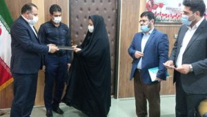 بانوی مسجدسلیمانی سرپرست اداره تعاون روستایی شهرستان مسجدسلیمان شد